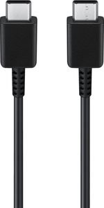SAMSUNG CABLE 3A TYPE-C TO TYPE-C 1.8M EP-DW767JB 25WATT BULK BLACK