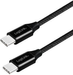 LOGILINK CU0154 USB 2.0 CABLE USB-C TO USB-C 1M BLACK