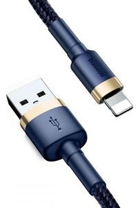BASEUS CAFULE CABLE USB FOR LIGHTNING 2.4A 1M GOLD/BLUE