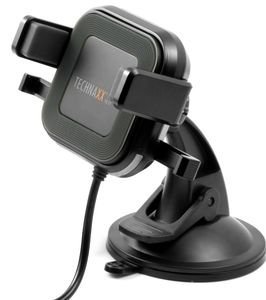TECHNAXX WIRELESS CAR CHARGER WITH SMARTPHONE HOLDER TE17