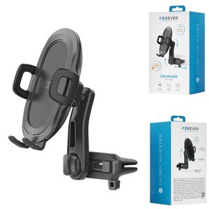FOREVER CAR HOLDER FOR AIR VENT CH-380 MULTIPOINT BLACK