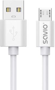 SAVIO CL-167 USB A  MICRO USB CABLE 3 M