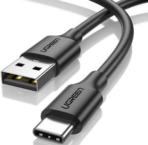 CHARGING CABLE UGREEN US287 TYPE-C BLACK 1M 60116 3A