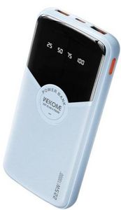 POWER BANK WK 10000MAH 22,5W PDX1 & QC2.0X2 BLUE WP-43