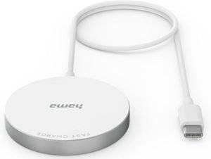HAMA 183382 FC75IP WIRELESS CHARGER SET WHITE