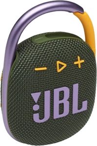 JBL CLIP 4 PORTABLE BLUETOOTH SPEAKER WATERPROOF IP67 5W GREEN