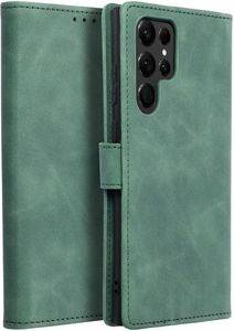 FORCELL TENDER BOOK CASE FOR SAMSUNG GALAXY S22 ULTRA GREEN