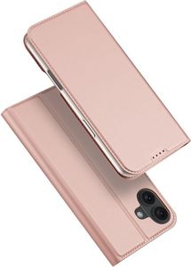 DUX DUCIS WALLET CASE SKIN PRO FOR IPHONE 16 PLUS ROSE