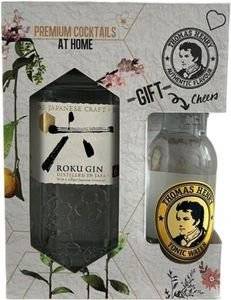 GIN ROKU SUNTORY JAPANESE CRAFT 700ML + THOMAS HENRY TONIC WATER   VAP