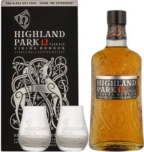  HIGHLAND PARK 12  VIKING HONOUR & 2  700ML