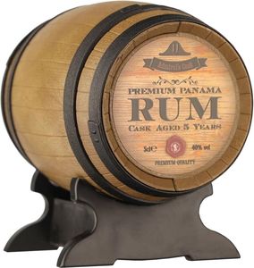  OLD ST. ANDREWS ADMIRAL'S CASK AGED 5 YEARS CARIBBEAN DARK MINIATURE BARREL 50 ML