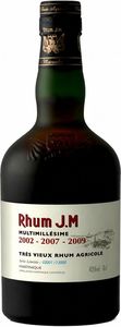 RUM J.M MULTIMILLESIME 2002-2007-2009 700 ML