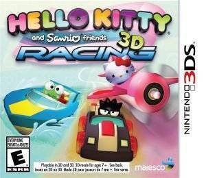 HELLO KITTY AND SANRIO FRIENDS 3D RACING - 3DS