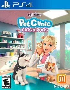 PS4 MY UNIVERSE  PET CLINIC CATS  DOGS