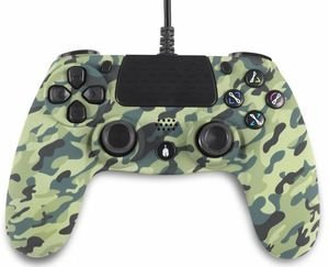 SPARTAN GEAR - HOPLITE WIRED CONTROLLER PC/PS4 GREEN CAMO)