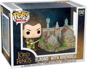 FUNKO POP! TOWN: THE LORD OF THE RINGS - ELROND WITH RIVENDELL #1747S