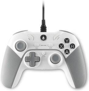 SPARTAN GEAR - PELEKYS WIRED CONTROLLER (PC AND PLAYSTATION 3) WHITE)