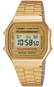   CASIO COLLECTION A-168WG-9EF