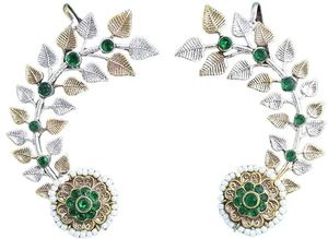 ����������� ZOE'S COLLECTION AUSTRIAN STONE/LEAVES �����/�������