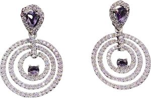 ����������� ZOE'S COLLECTION AMERICAN DIAMOND CIRCULAR MOTIF �����/���