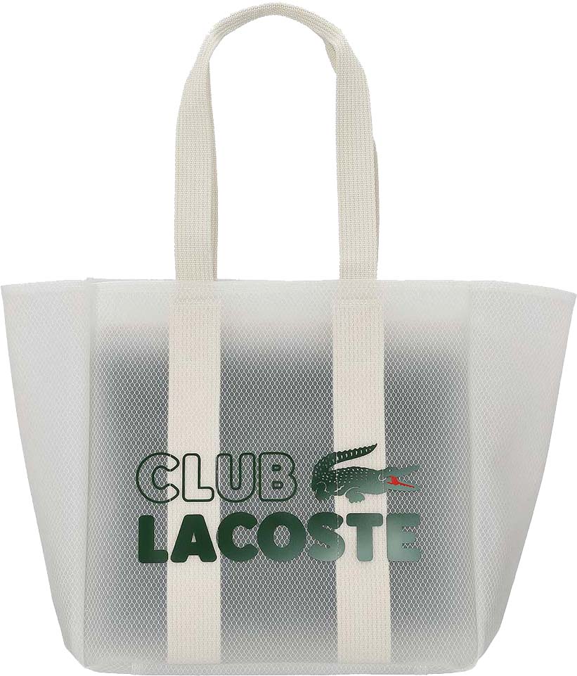 LACOSTE ΤΣΑΝΤΑ SHOPPING LACOSTE NU4150PB L64 ΛΕΥΚΟ