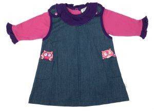 ΦΟΡΕΜΑ F.S. BABY 11706 ΜΠΛΕ ΤΖΗΝ/ΦΟΥΞΙΑ