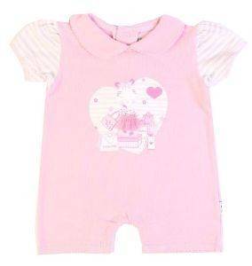 ΦΟΥΦΟΥΛΑ ΜΠΛΟΥΖΑΚΙ F.S. BABY ΚΟΝΤΟΜΑΝΙΚΟ12214 ΡΟΖ