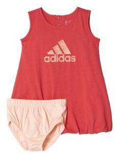 ΣΕΤ ΦΟΡΕΜΑΤΑΚΙ ADIDAS PERFORMANCE SUMMER SET ΡΟΖ/ΚΟΡΑΛΙ