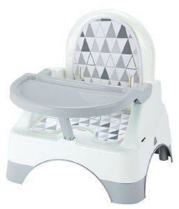   THERMOBABY   EDGAR BOOSTER SEAT WITH STEP AGATE GREY-