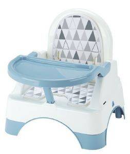   THERMOBABY   EDGAR BOOSTER SEAT WITH STEP MYOSOTIS BLUE-