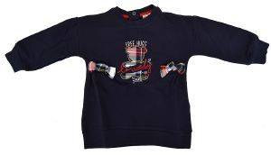 ΜΠΛΟΥΖΑ ΜΑΚΡΥΜΑΝΙΚΗ YOURS Y5246 ΣΚΟΥΡΟ ΜΠΛΕ