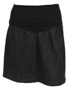 JEANS ΜΙΝΙ ΦΟΥΣΤΑ OMOR ΜΑΥΡΟ/ΓΚΡΙ