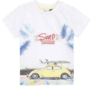 T-SHIRT 3 POMMES 3Q10063 ΛΕΥΚΟ