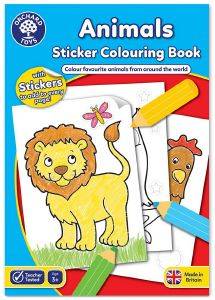 ORCHARD TOYS ANIMALS COLOURING BOOK