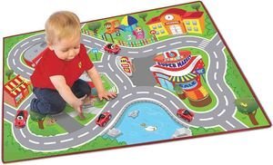 FERRARI JUNIOR CITY PLAYMAT 100X70CM  [16/85008]