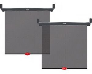   MUNCHKIN BRICA SUN SAFETY 2PK ROLLER SHADES