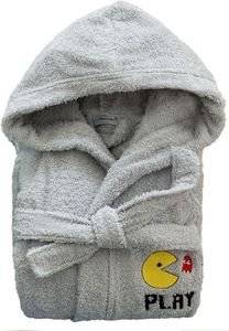 ΠΑΙΔΙΚΟ ΜΠΟΥΡΝΟΥΖΙ ΜΕ ΚΟΥΚΟΥΛΑ PALAMAIKI KIDS BATH PAC GREY