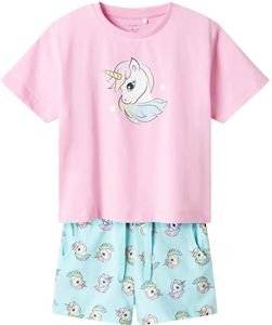 ΣΕΤ NAME IT 13239682 NMFZOSANNA NREG SHORTS SET ΡΟΖ/ΘΑΛΑΣΣΙ