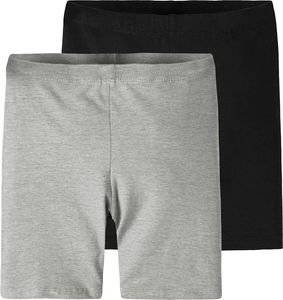 ΣΕΤ NAME IT 13191810 NKFVIVIAN 2P SOLID SHORT LEGGING NOOS ΜΑΥΡΟ