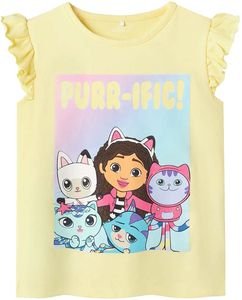  NAME IT 13240732 NMFMEDIS GABBY SS TOP BOX SKY 