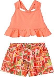 ΣΕΤ ΣΟΡΤΣ & ΜΠΛΟΥΖΑ MAYORAL 03215-070 PRINT SET ΜΑΝΤΑΡΙΝΙ