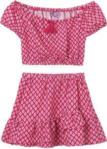 ΣΕΤ ΦΟΥΣΤΑ & TOP MAYORAL GIRL PRINT ΡΟΔΙ