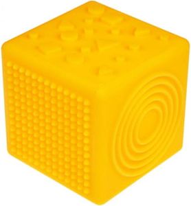   TULLO SENSORY CUBE YELLOW 8,5CM