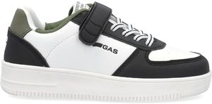 ΠΑΠΟΥΤΣΙΑ GAS KEVIN LTX GAK524210 2873 ΛΕΥΚΟ/ΜΑΥΡΟ/ΧΑΚΙ (EU:28)
