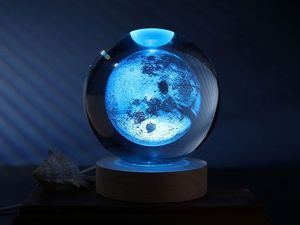  I-TOTAL XL2713B CRYSTAL BALL MOON LARGE 10 CM