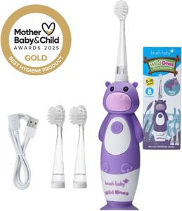 ���������������� ��������� ������������� BRUSH-BABY WILDONES 0-10 ����-HIPPO