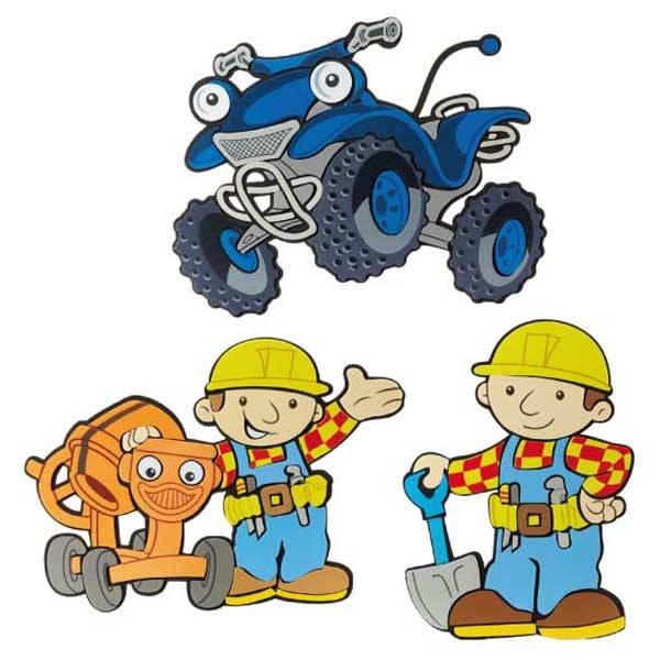 HOLLYTOON ΦΙΓΟΥΡΕΣ ΤΟΙΧΟΥ HOLLYTOON BOB THE BUILDER (3ΤΜΧ)