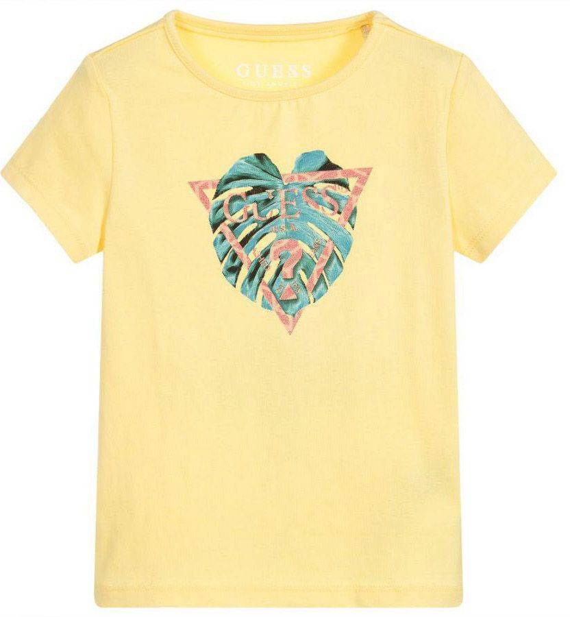 GUESS KIDS T-SHIRT GUESS KIDS K82I01 J1300-G211 ΚΙΤΡΙΝΟ (96ΕΚ.)-(2-3ΕΤΩΝ)