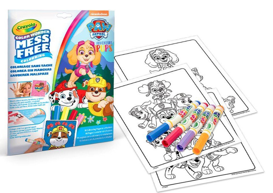 CRAYOLA CRAYOLA COLOR WONDER ΣΕΤ ΖΩΓΡΑΦΙΚΗΣ ΜΕ ΜΑΡΚΑΔΟΡΟΥΣ PAW PATROL