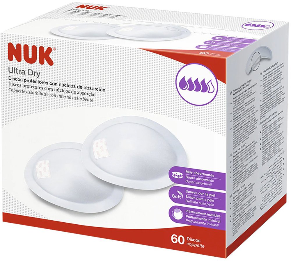 NUK ΕΠΙΘΕΜΑΤΑ ΣΤΗΘΟΥΣ NUK ULTRA DRY ΤΩΝ 60ΤΕΜ